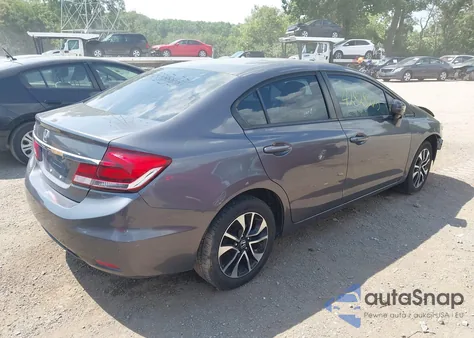 2015 Honda Civic Ex from USA, damaged, VIN 19XFB2F89FE117993